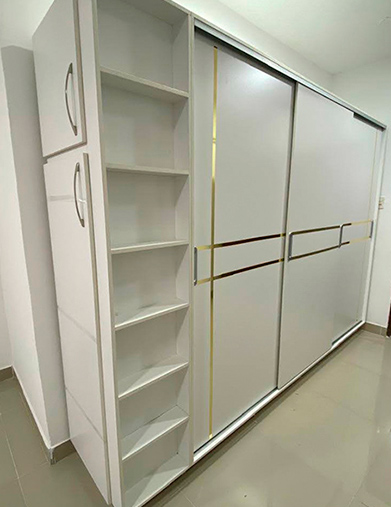 Vestidores en Melamina